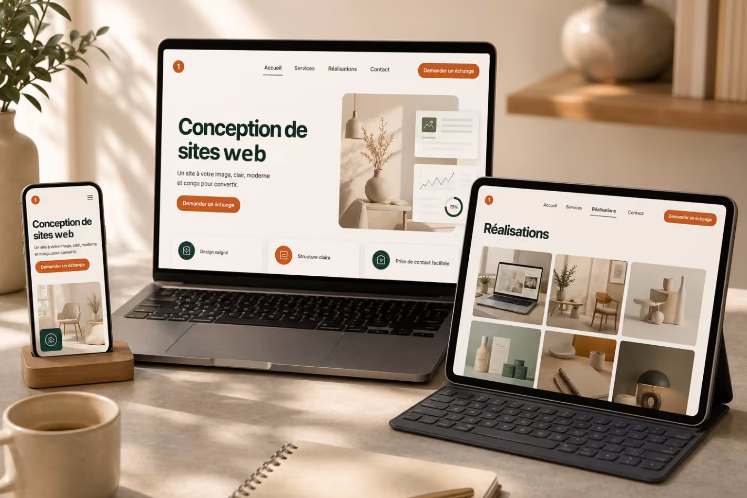 creation site web